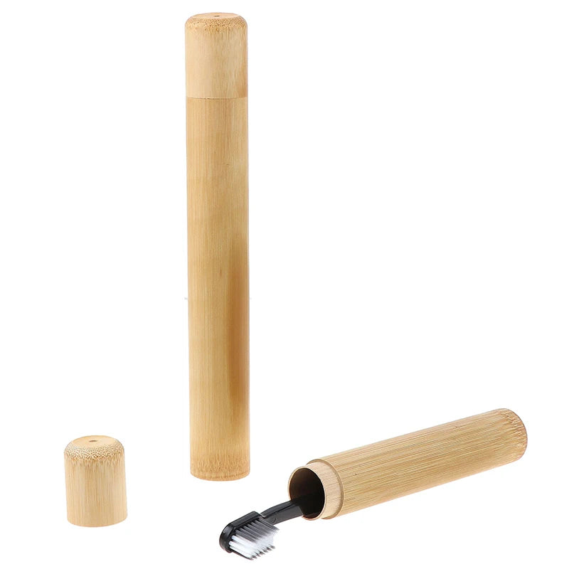 Bamboo Toothbrush Holder 1pc