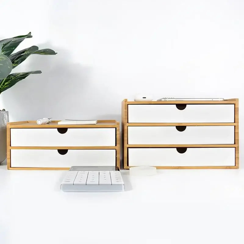 Bamboo Storage Box 1-3 layer