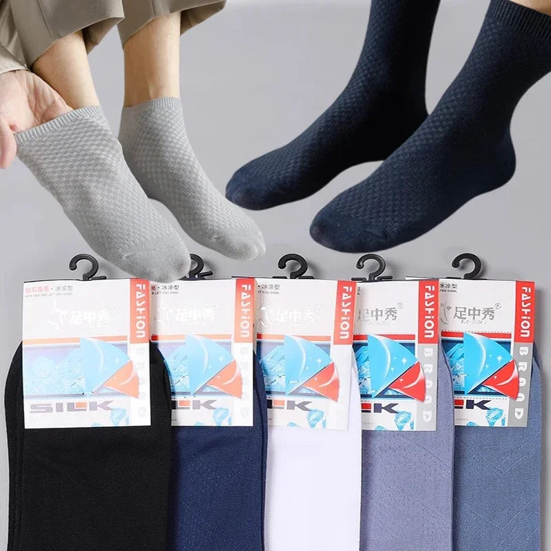 Bamboo Men Fiber Socks 10pcs