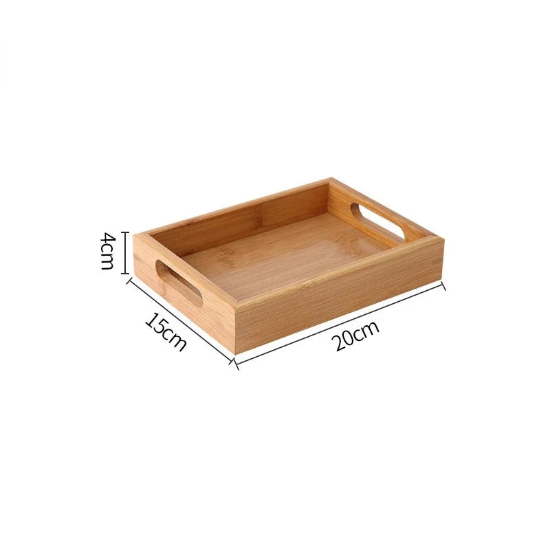 Bamboo Rectangular Tray