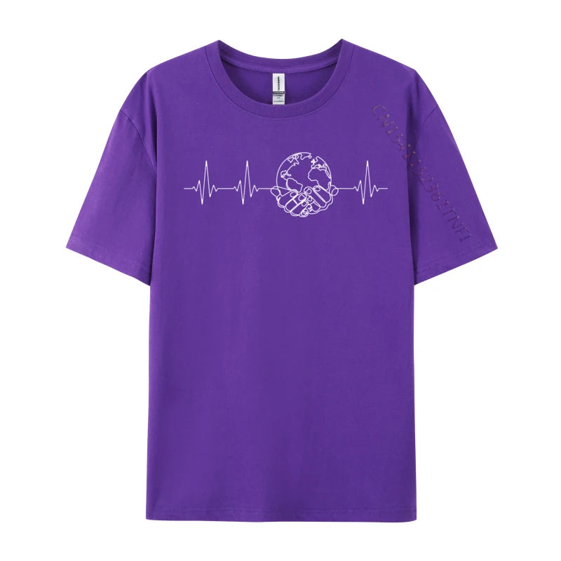 Save The Planet T Shirts Men
