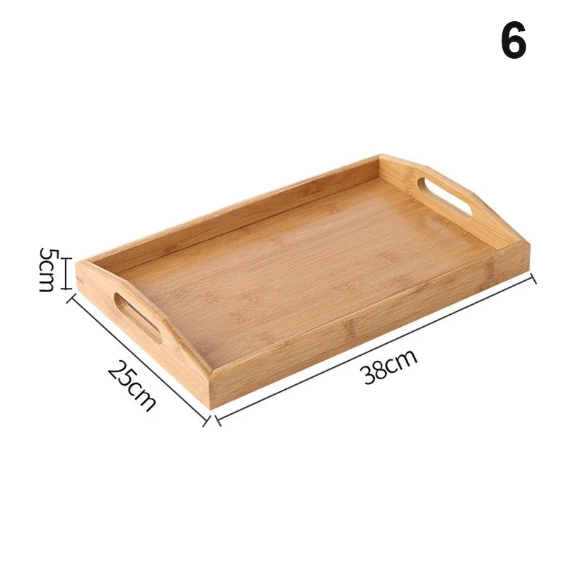 Bamboo Rectangular Tray