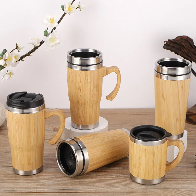 Bamboo tumbler