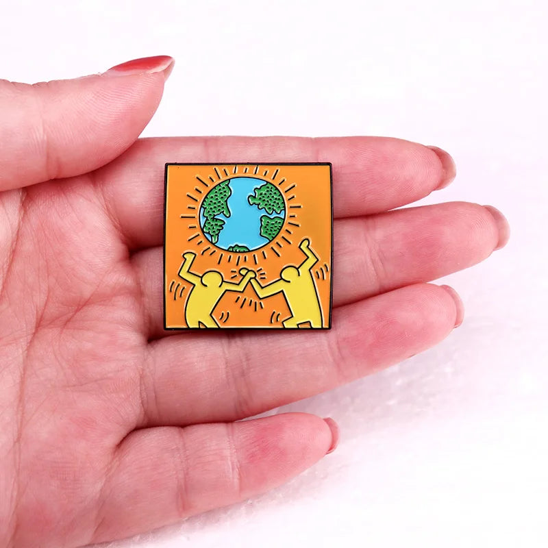 Save The Earth Pin