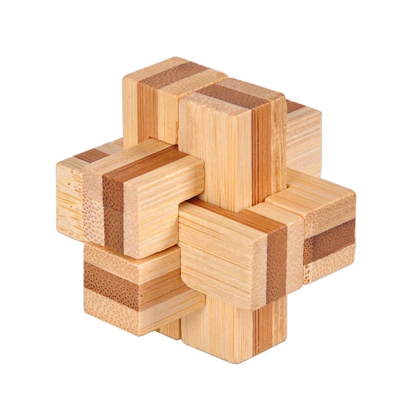Bamboo Puzzles Game Toy For Adults Kids 11 Types