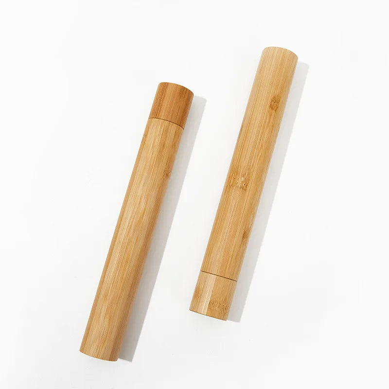 Bamboo Toothbrush Holder