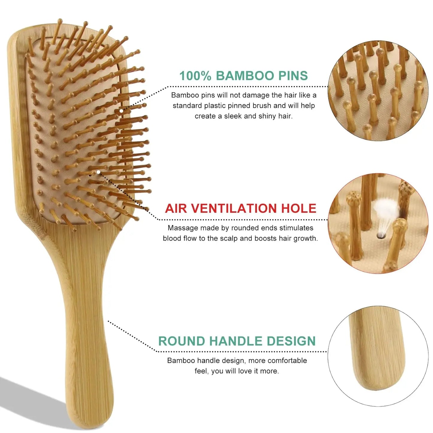 Bamboo Comb Set