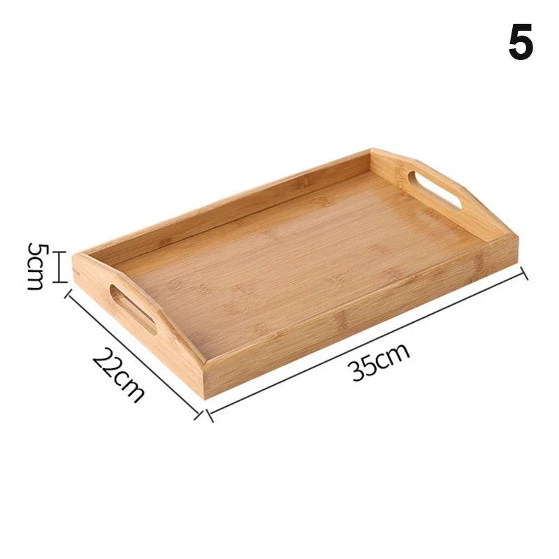 Bamboo Rectangular Tray