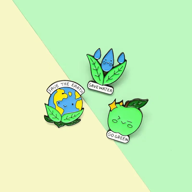 Save the Earth Pins