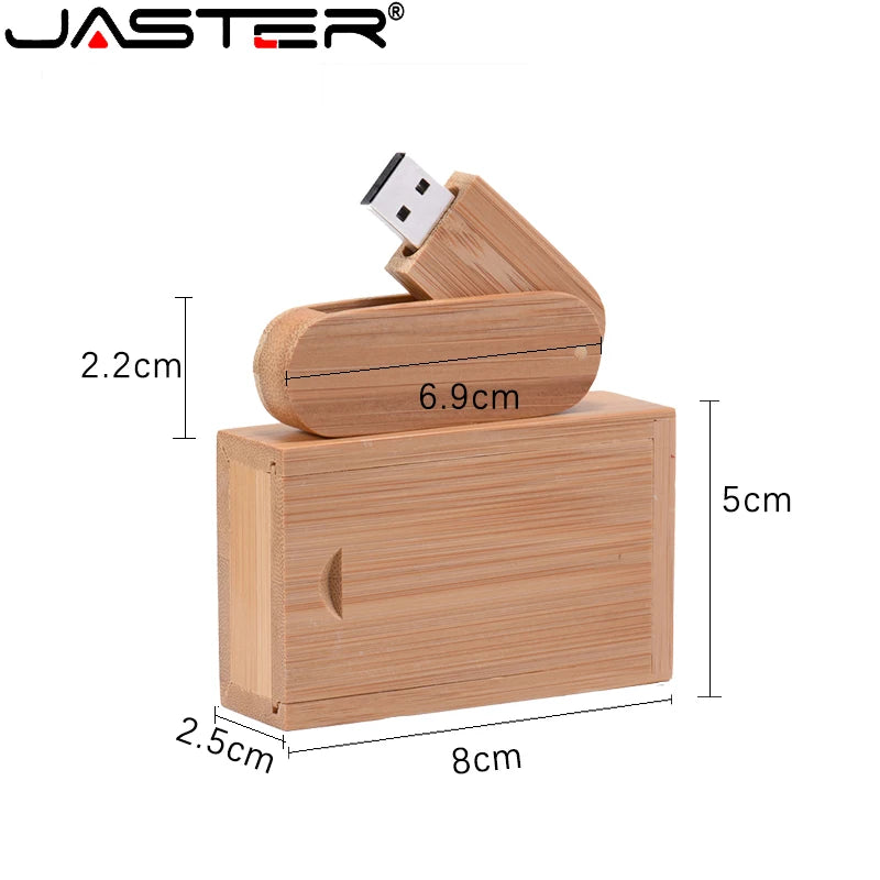 Wooden USB Flash Drive and box 4/8/16/32/64/128 GB