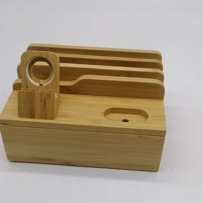 Bamboo Charging Station Dock