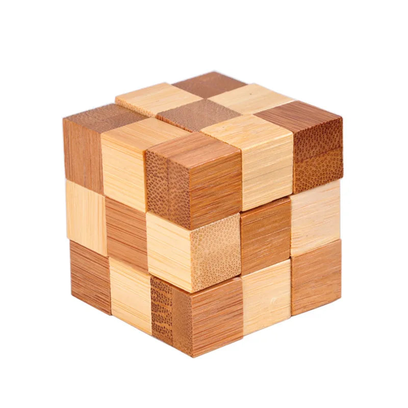 Bamboo Puzzles Game Toy For Adults Kids 11 Types