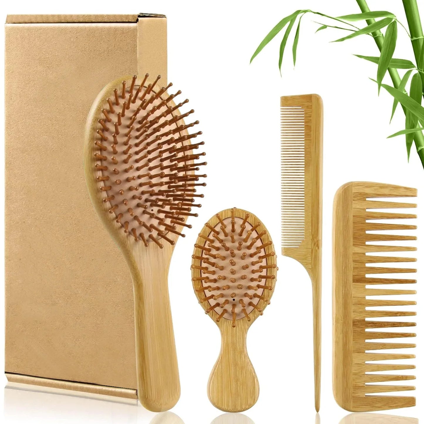 Bamboo Comb Set