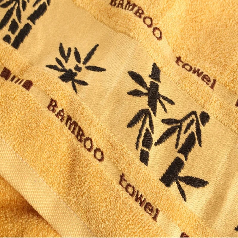 Bamboo Fiber Towels Sets of 1/4/6
