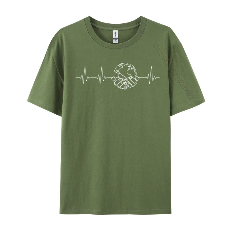 Save The Planet T Shirts Men