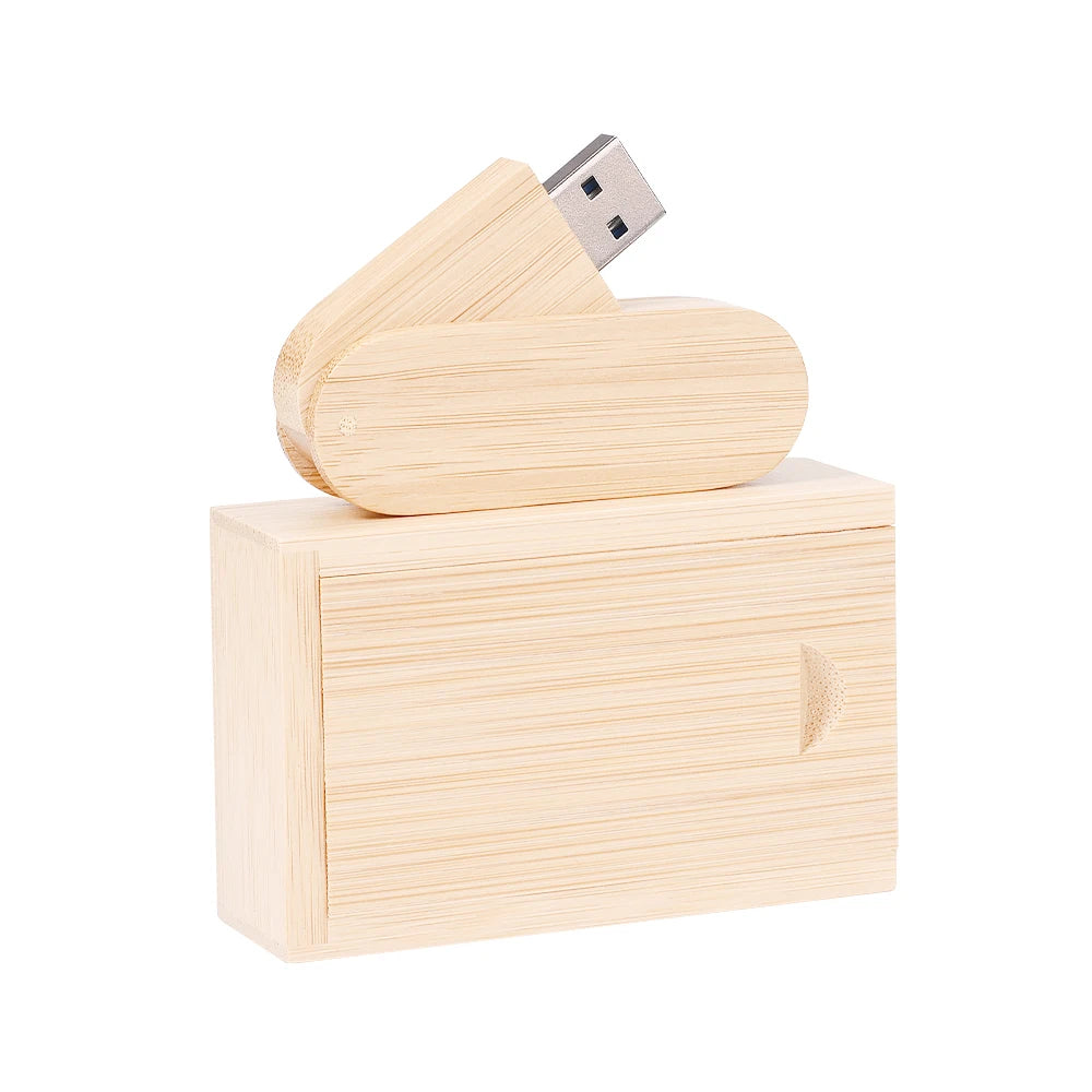 Wooden USB Flash Drive and box 4/8/16/32/64/128 GB