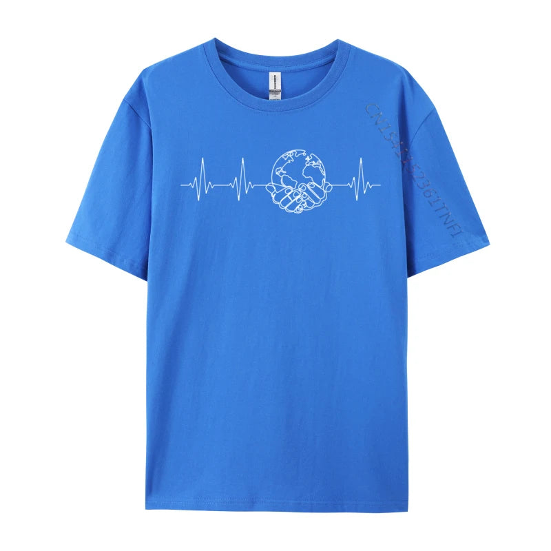 Save The Planet T Shirts Men
