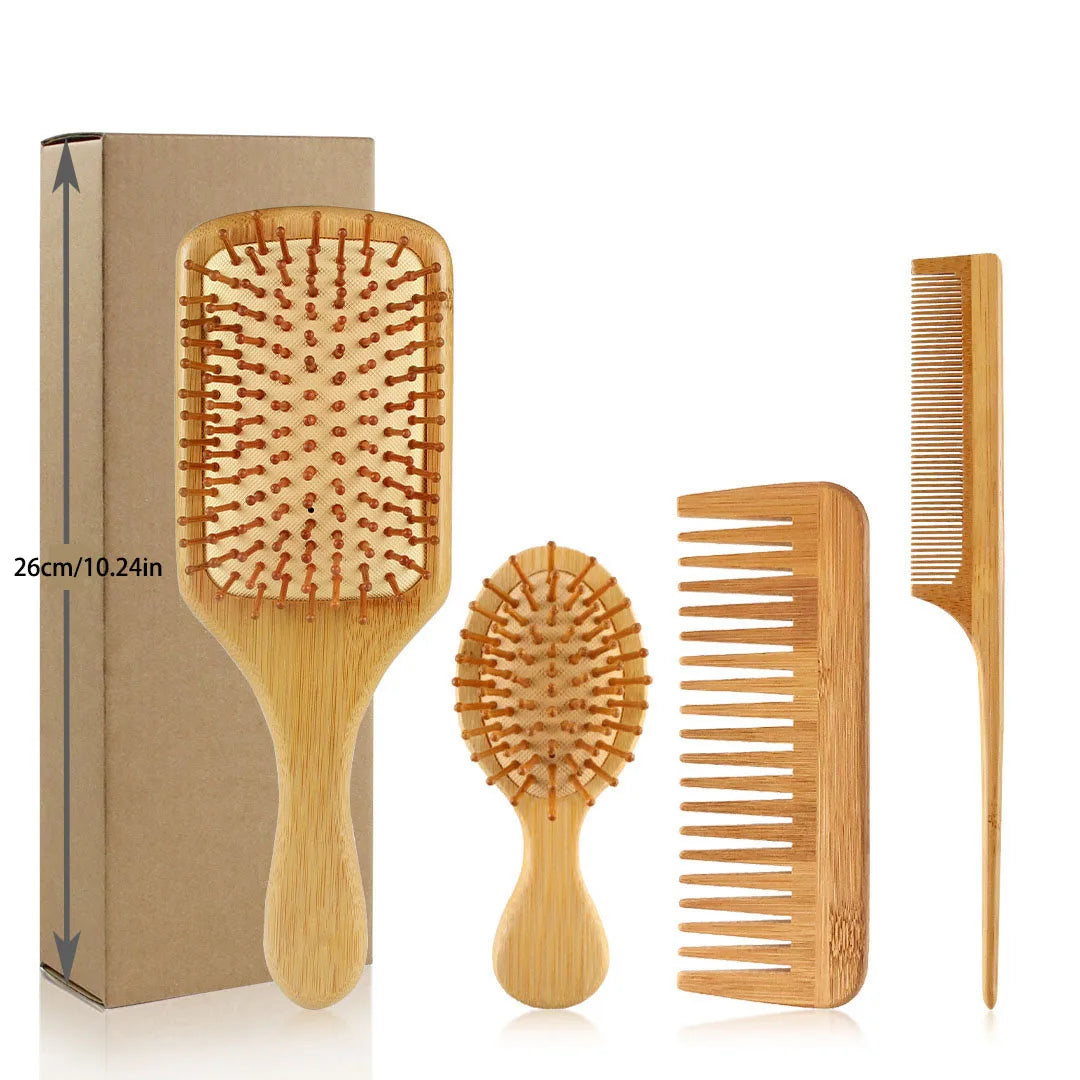 Bamboo Comb Set