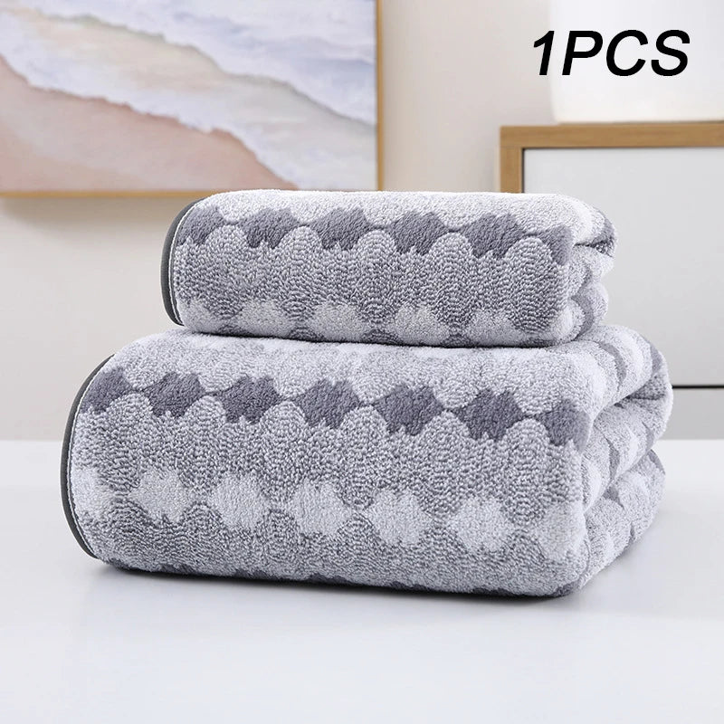 bamboo charcoal fiber bath towel