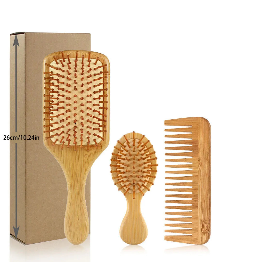 Bamboo Comb Set