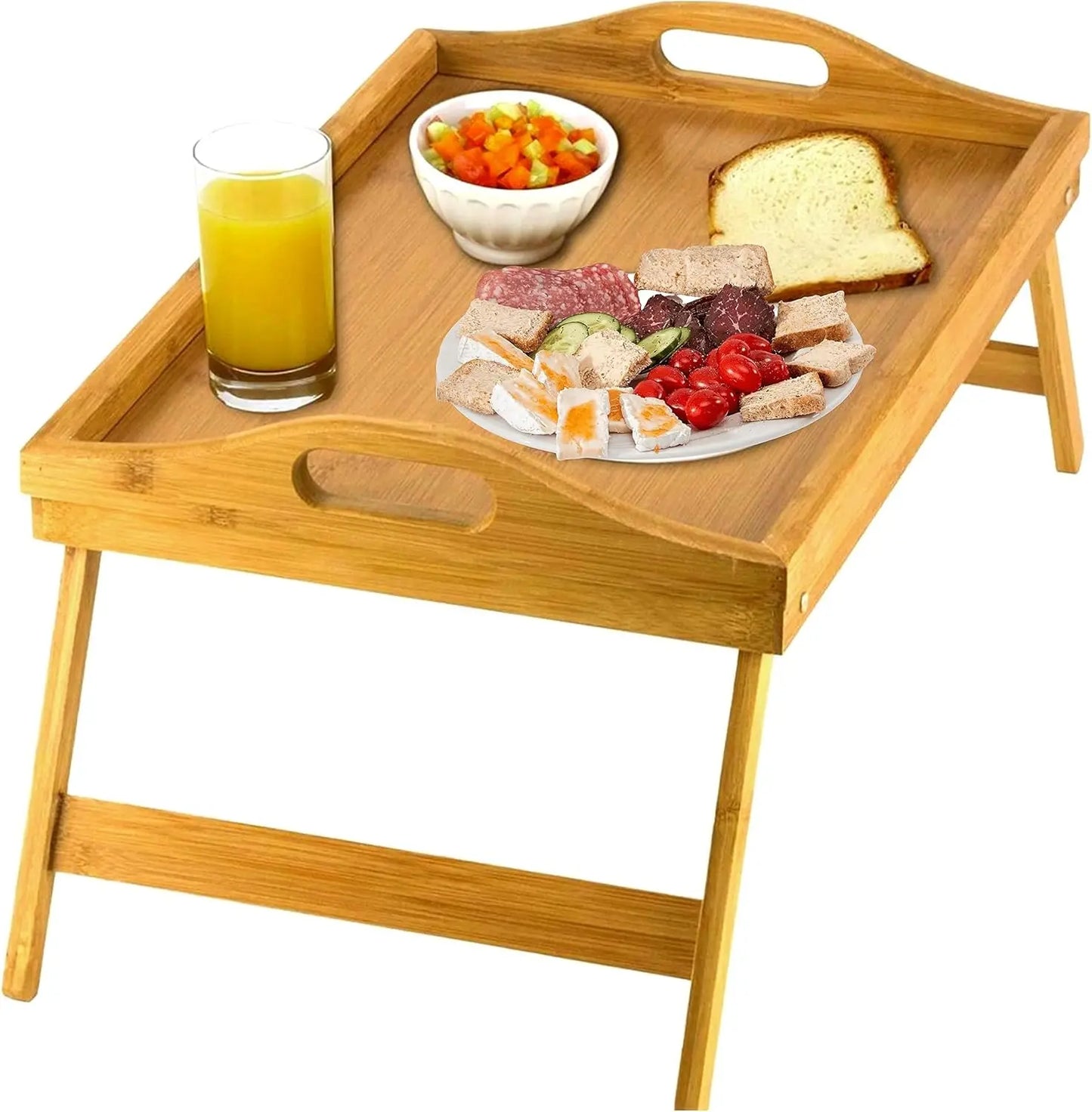 Bamboo Bed, Sofa, Eating and Laptops  tray