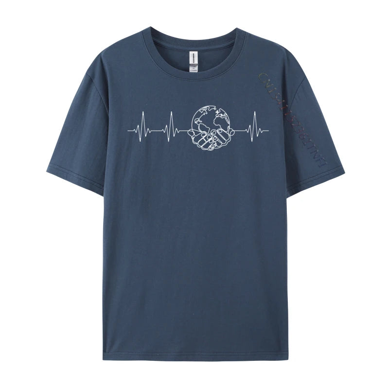 Save The Planet T Shirts Men