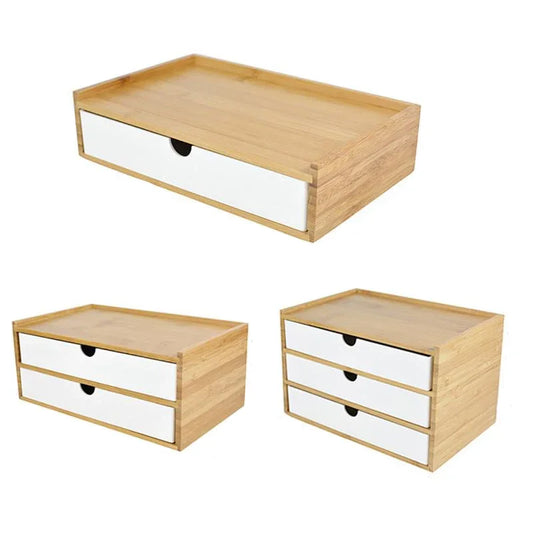 Bamboo Storage Box 1-3 layer