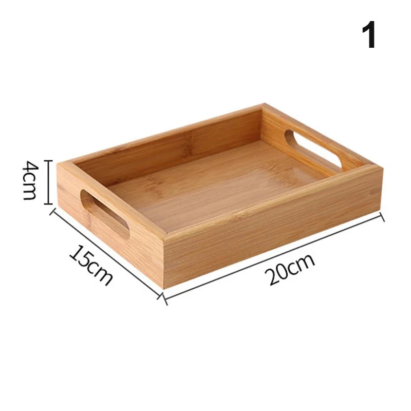 Bamboo Rectangular Tray