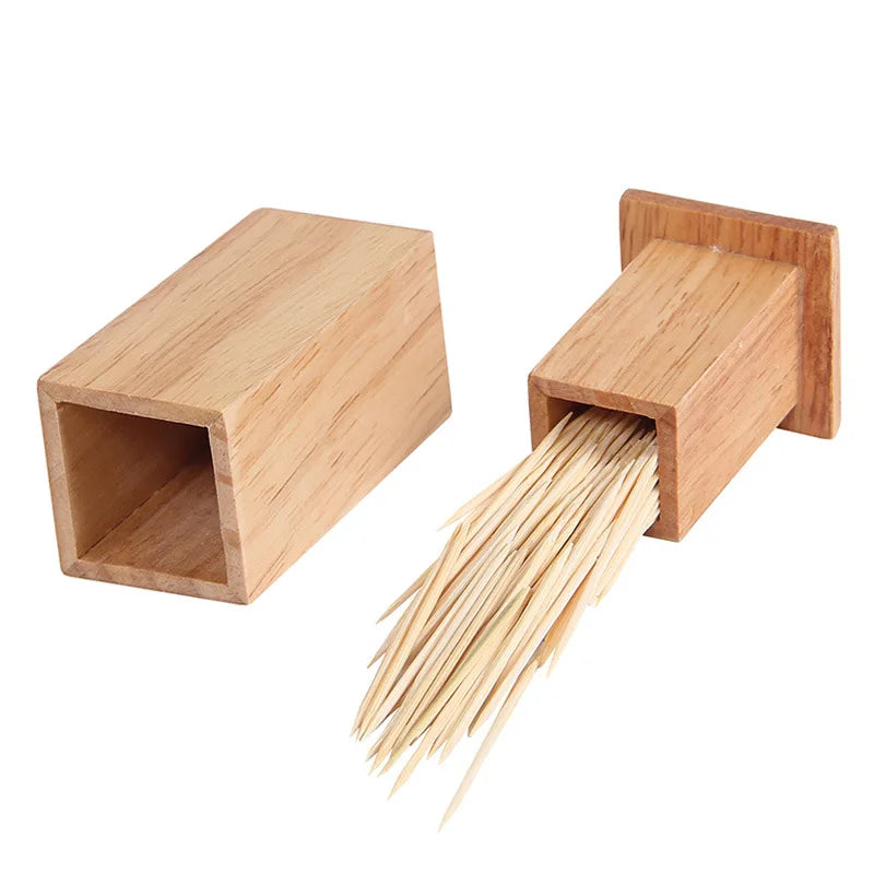 Bamboo Toothpick Holder 1 pc