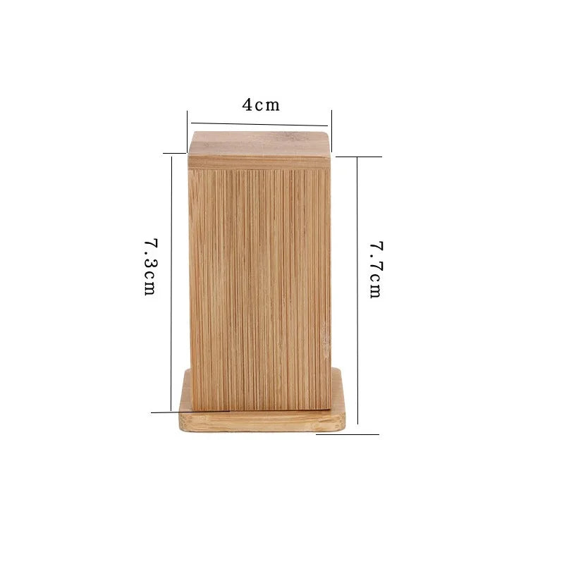 Bamboo Toothpick Holder 1 pc