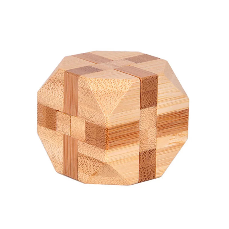 Bamboo Puzzles Game Toy For Adults Kids 11 Types