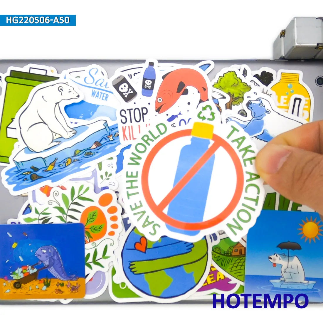 Save Earth Stickers 20/30/50PCS