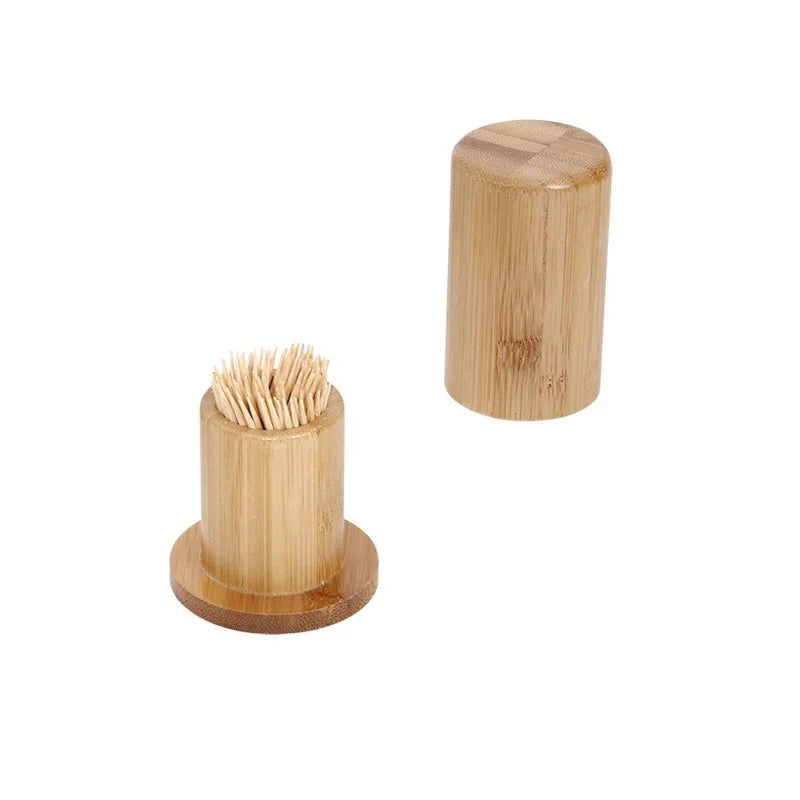 Bamboo Toothpick Holder 1 pc