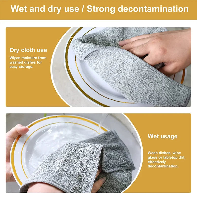 Bamboo cotton Towels 1/2/4/5Pcs