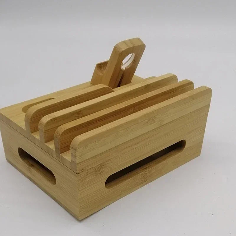 Bamboo Charging Station Dock