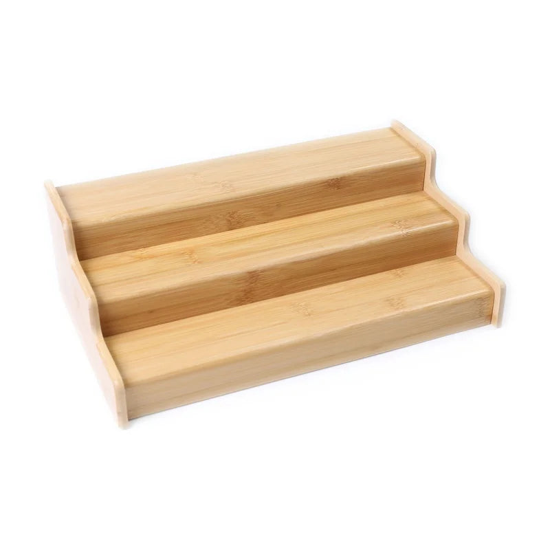 Bamboo Spice Rack Organizer