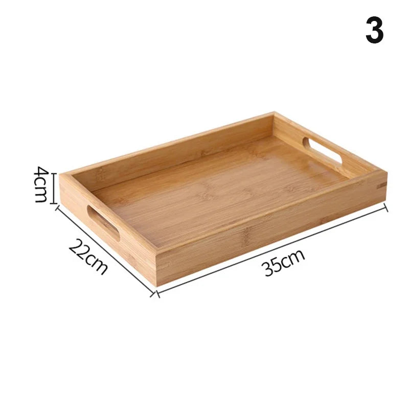Bamboo Rectangular Tray