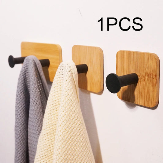 Bamboo towel Hook 1 Pcs
