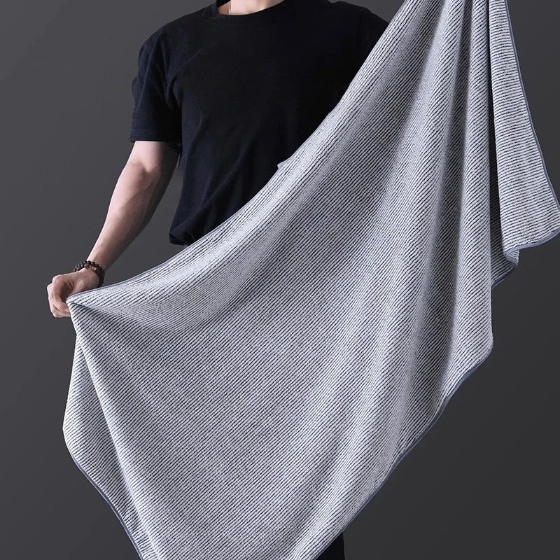 bamboo charcoal fiber bath towel