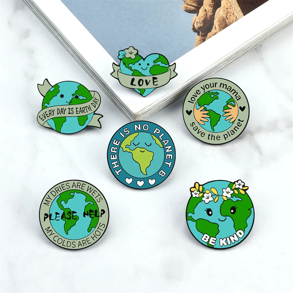 Save the Earth Pins