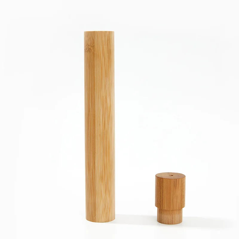 Bamboo Toothbrush Holder