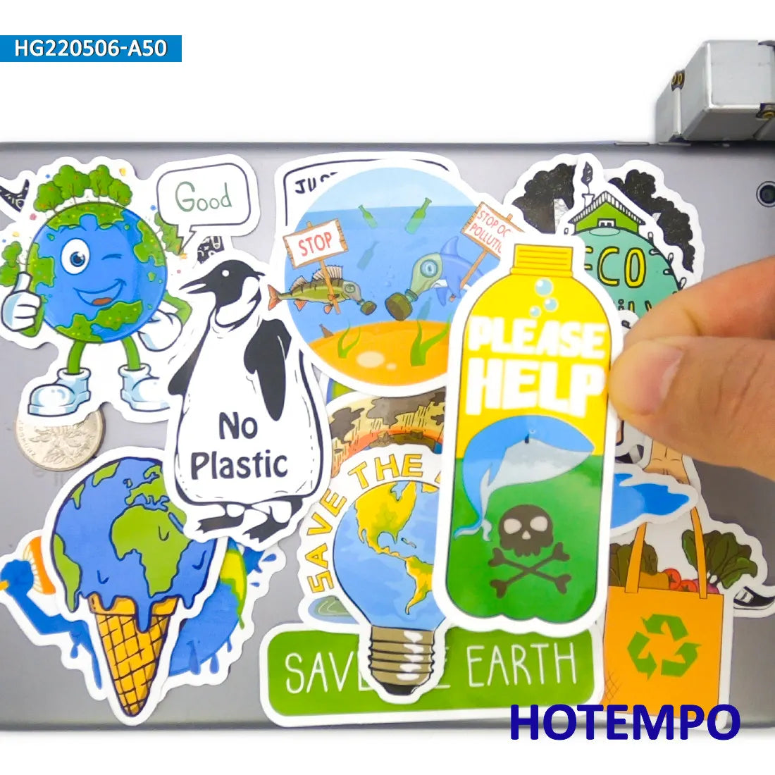 Save Earth Stickers 20/30/50PCS