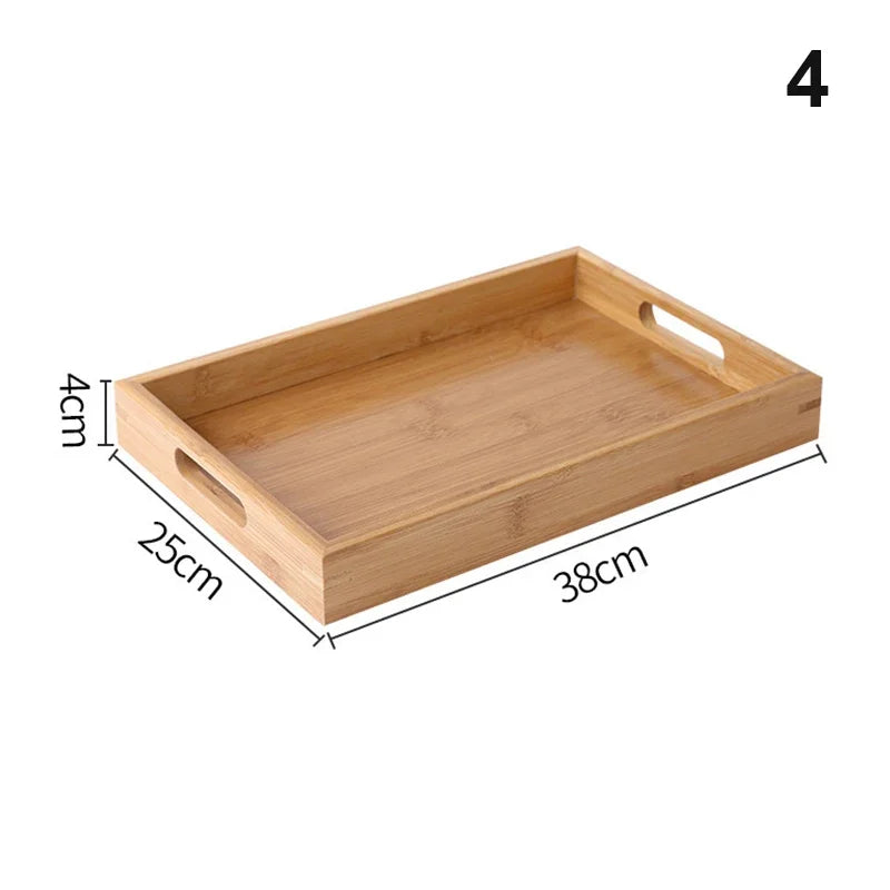 Bamboo Rectangular Tray