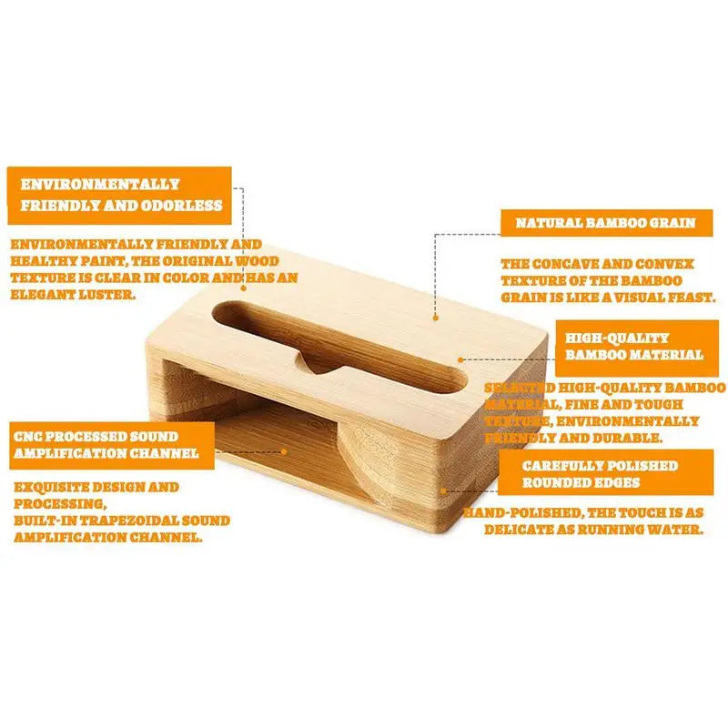 Bamboo Sound Phone Amplifier