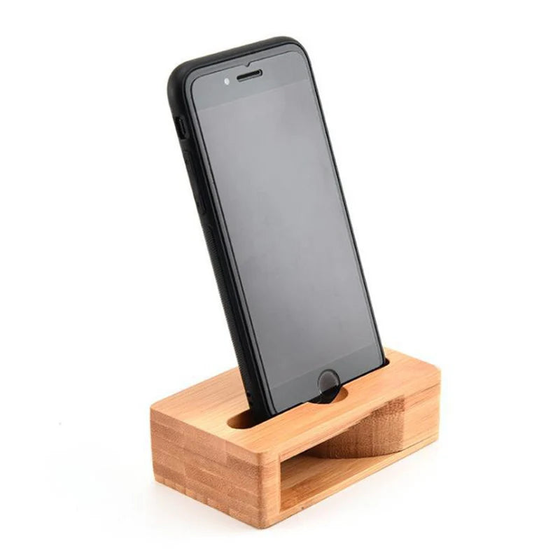 Bamboo Sound Amplifier Speaker