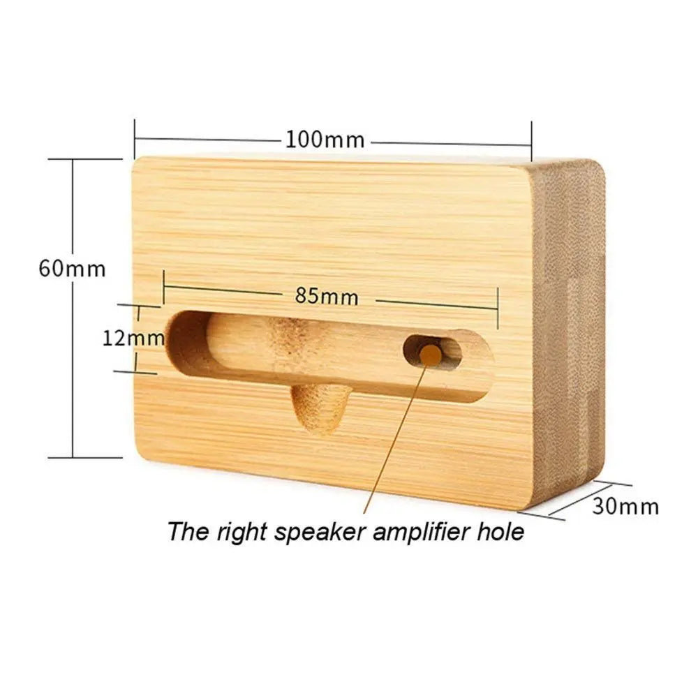Bamboo Phone Sound Amplifier