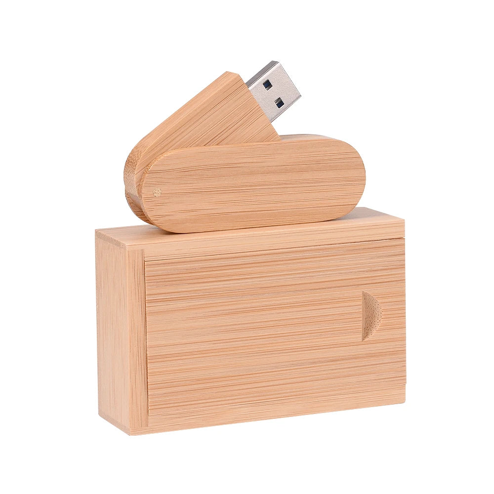 Wooden USB Flash Drive and box 4/8/16/32/64/128 GB