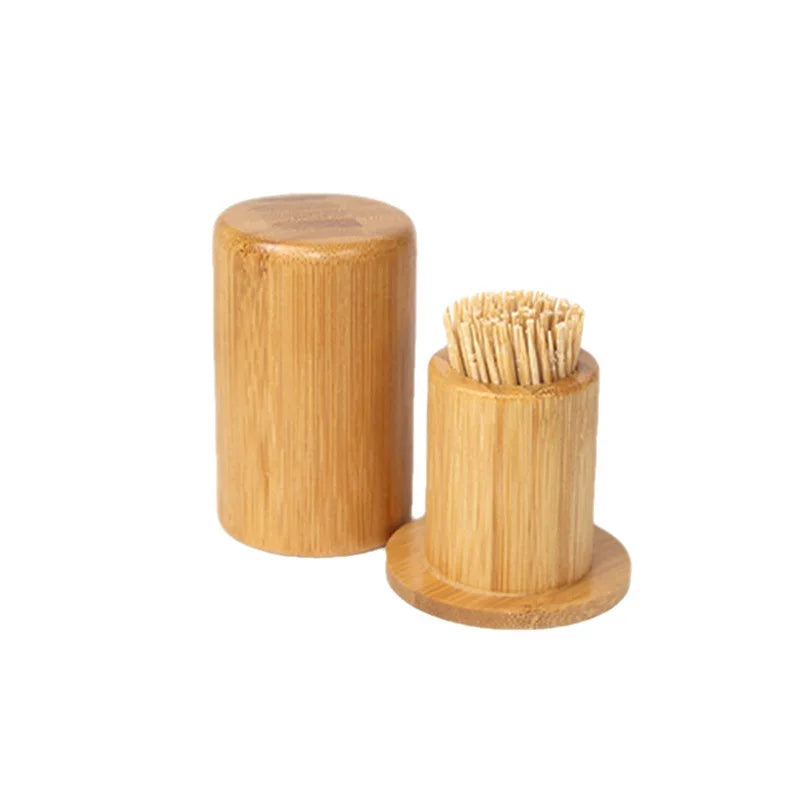 Bamboo Toothpick Holder