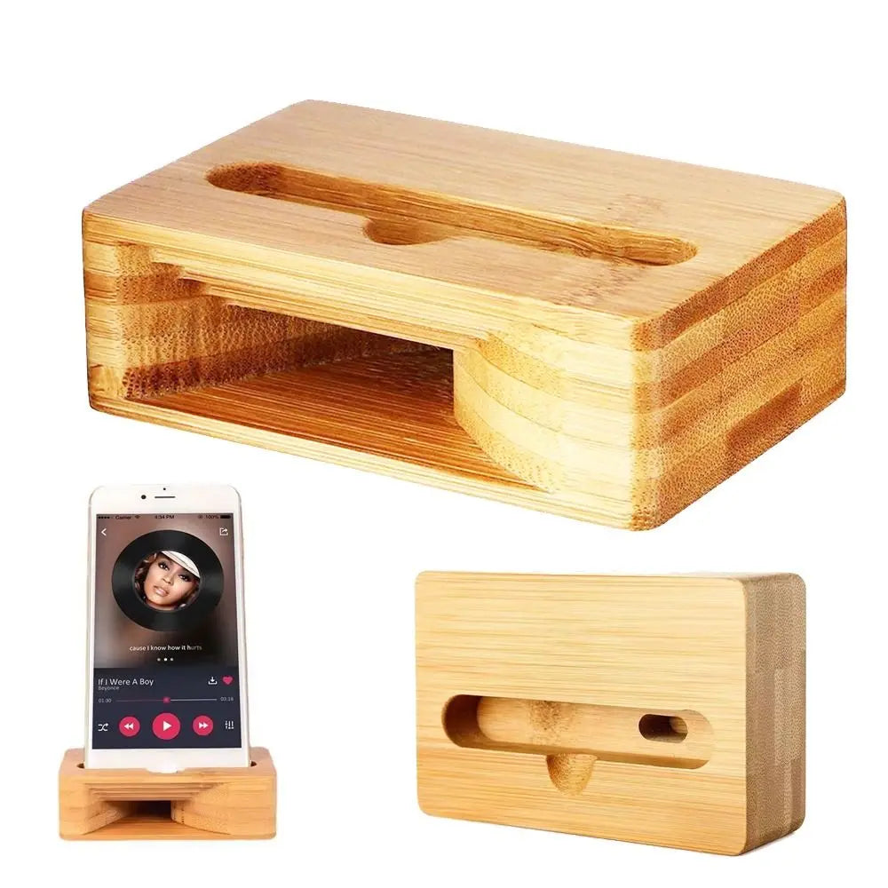 Bamboo Phone Sound Amplifier