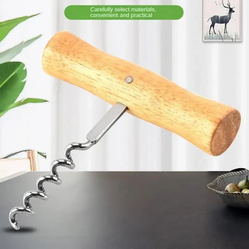 Bamboo Wine Opener  1 pcs